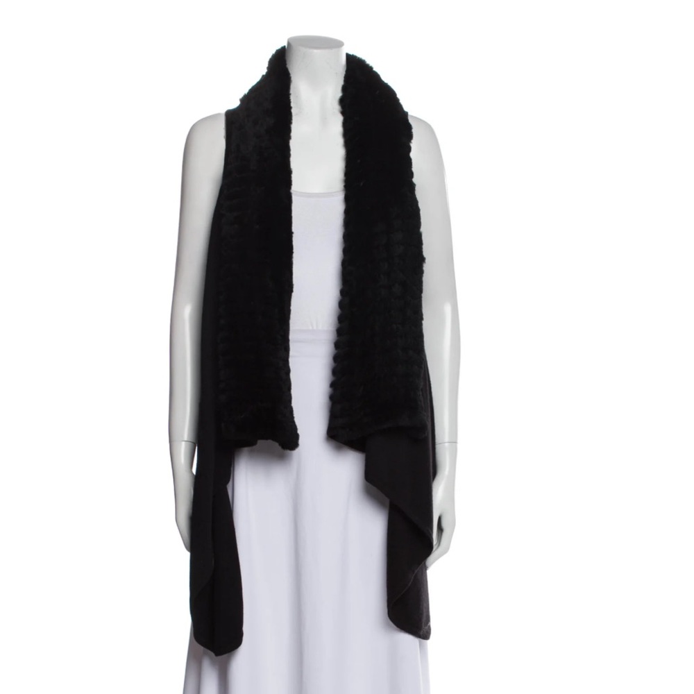 Belle Fare Cashmere Open Front Sweater